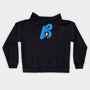 Viola life blue Kids Hoodie